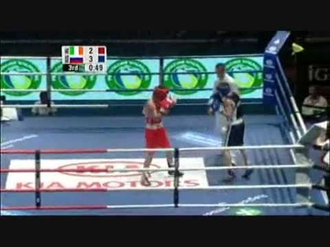 John Joe Nevin V Eduard Abzalimov (Semi Finals) - AIBA World Championships 2009 (Part 2)