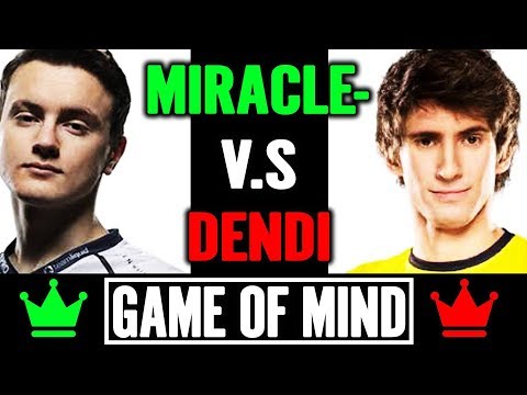 Miracle vs Dendi - Super Star vs Legendary Game of Mind Dota 2
