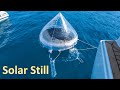 Solar still - Sea made drinkable