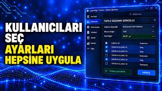 Logo Edge T Series Toplu Kullanıcı Seçenek Güncelleme