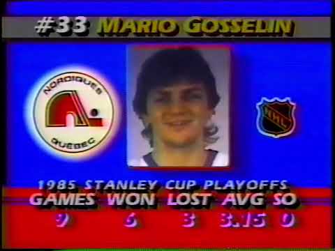 NHL 1985 PLAYOFFS GAME #6 MONTREAL CANADIENS AT QUEBEC NORDIQUES