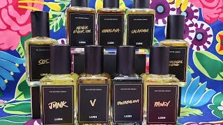 LUSH 9 Liverpool Exclusive Perfumes Haul - My Thoughts on All of them