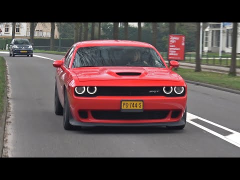 Dodge Challenger SRT Hellcat - Accelerations, Burnouts & Lovely Sounds!