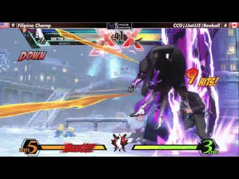 UMVC3 MONEY MATCH $4K FT15: Filipino Champ vs CCG|BeeBall