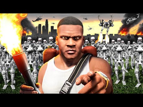 I Built a ROBOT ARMY in GTA 5!