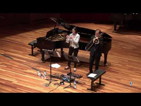 "Down the Stream", for Solo Trumpet, Trombone and Loop Station, by E.Fessler and C. Ganicenco