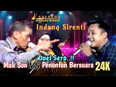 HEBOH RANG SAKAMPUANG..!!🔥DUEL SERO😂🤣MAK SON VS PENONTON BERSUARA 24K DI KOTO TUO~SIJUNJUNG