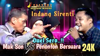Download lagu HEBOH RANG SAKAMPUANG..!!🔥DUEL SERO😂🤣MAK SON VS PENONTON BERSUARA 24K DI KOTO TUO~SIJUNJUNG mp3