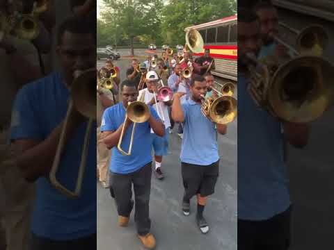 eight minutes of brass band