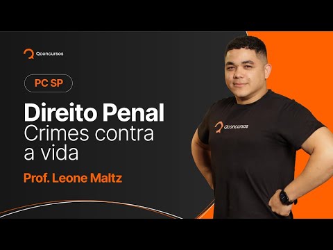 Concurso PC SP: Direito Penal - Crimes contra a vida [Aula gratuita] #aovivo