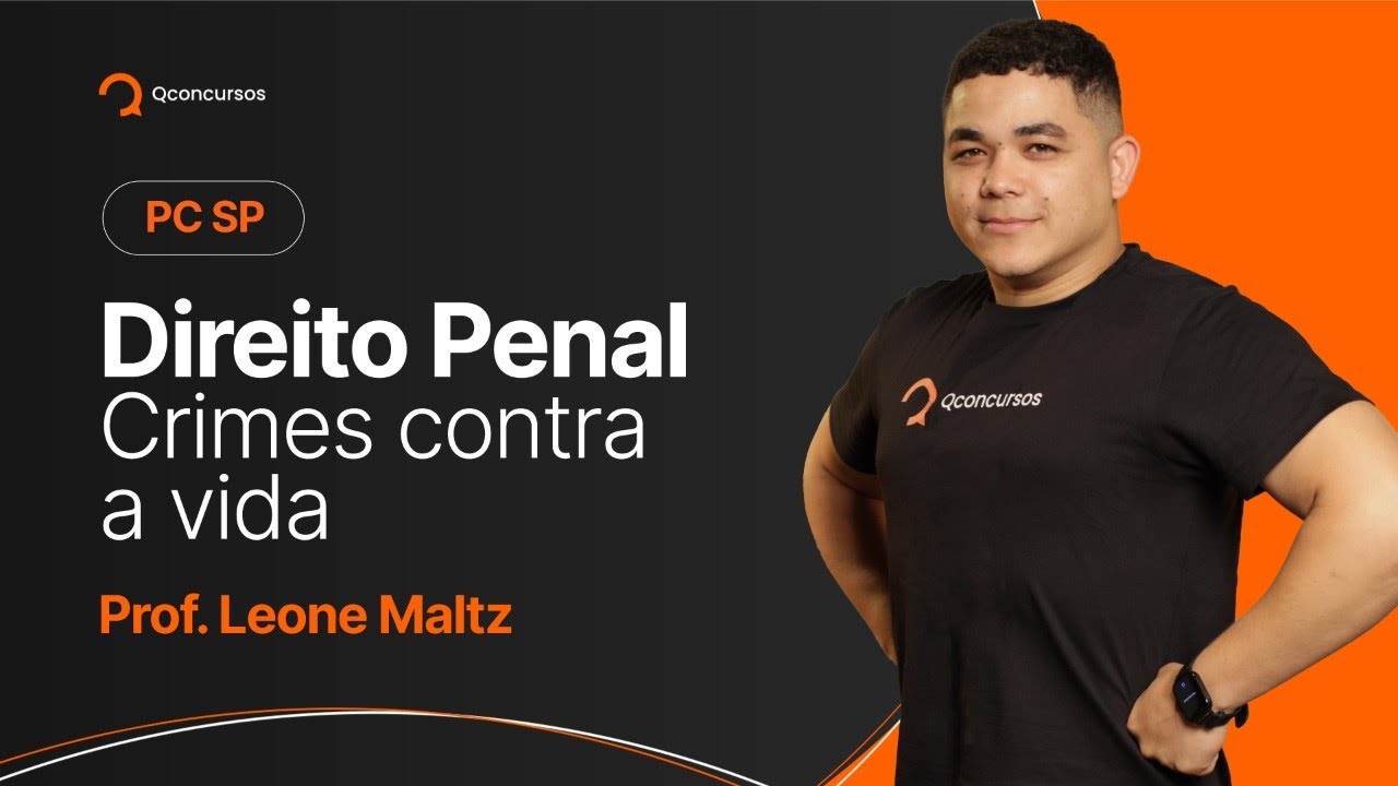 Concurso PC SP: Direito Penal - Crimes contra a vida [Aula gratuita] #aovivo