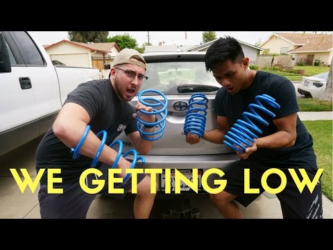 LOWERING THE SCION IM