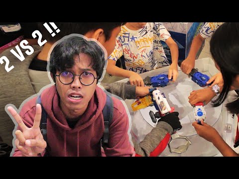 EMPAT BEYBLADE DALAM SATU STADIUMMemburu Beyblade
