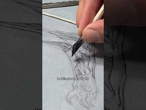 Leonardo da Vinci’s drawing process. See his methodology. #leonardodavinci #renaissancedrawing