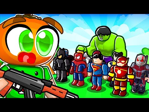 I Cloned 9,999,999 Superheroes and Created an Army! 🦸 | Roblox
