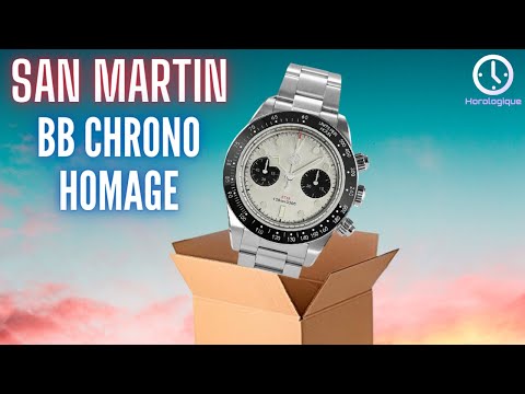 San Martin BB Chrono Homage | Unboxing and first impressions | SN052-G