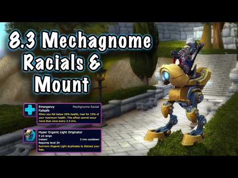 Jessiehealz - Mechagnome Racial Abilities & Mount