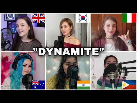 Who Sang It Better : BTS (방탄소년단) - Dynamite (Italy,Philippine,Korea,England,Australia,India) MV