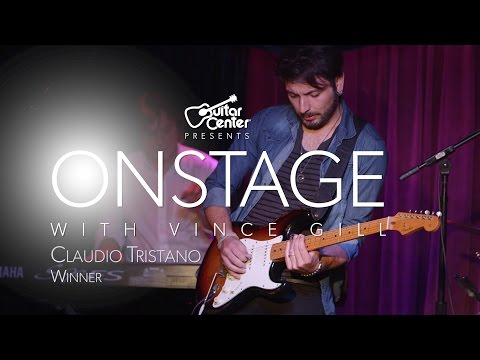 Claudio Tristano: Winner of Guitar Center OnStage with Vince Gill