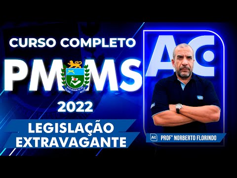 Concurso PM MS 2022 - Curso Completo Legislação Extravagante - Black Friday AlfaCon