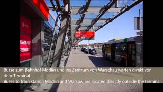 preview picture of video 'Flughafen Warschau-Modlin | Warsaw Modlin Airport'