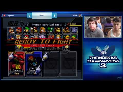 The Moska's 3 SSBM - Stephano (Samus) vs Pumm (Ganondorf) - Pools