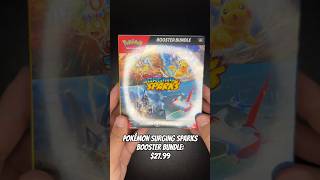 Pokémon Surging Sparks Booster Bundle Opening! #pokemon #pokemoncards #pokemontcg