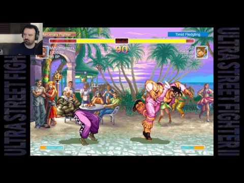 Ultra Street Fighter 2 Pro Controller Online MP pt23 - T.Hawk Goes NUTS