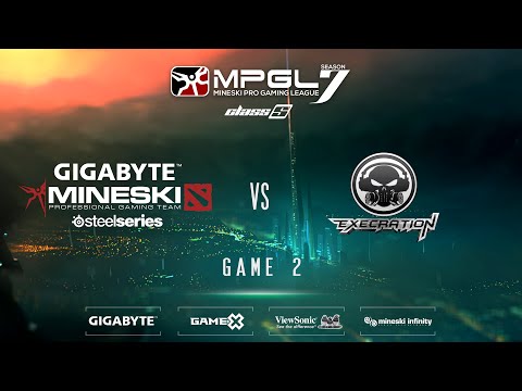 MPGL7 Leg 4 Class S - Mineski vs Execration - Game 2 - Casted By Denki and Vinrab