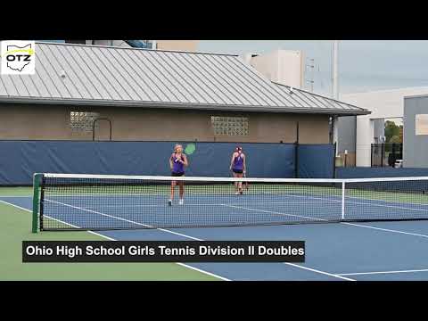 OHSAA Ohio Girls Tennis - Division II Doubles -  2021 - OhioTennisZone.com