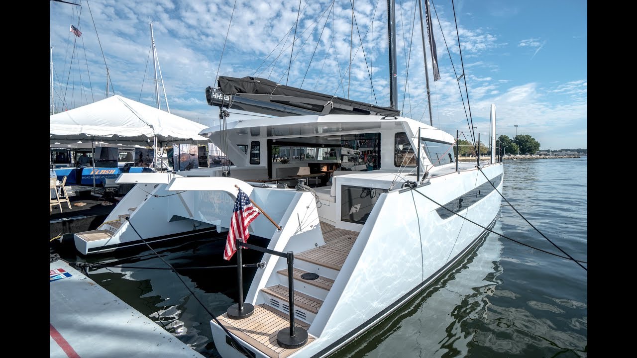 HH 55 Carbon Catamaran Annapolis Debut Walkthrough