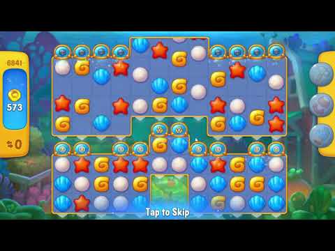Fishdom 6841 Level - 16 moves - NO BooSTERS