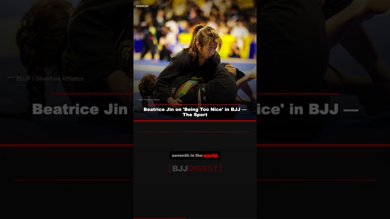 Beatrice Jin on Being Too Nice in BJJ #Shorts