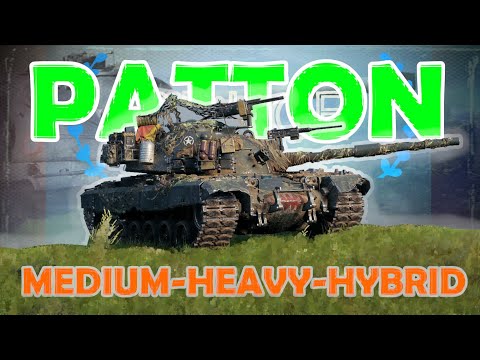 M48 Patton | Medium-heavy-hybrid | How to play medium tanks in World of Tanks | WoT with BRUCE