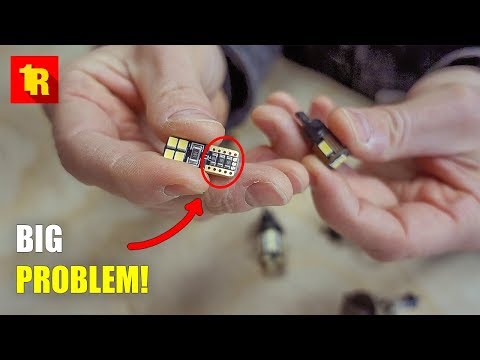 BIGGEST PROBLEM With LED REPLACEMENT BULBS In Your Car Or Truck!!!