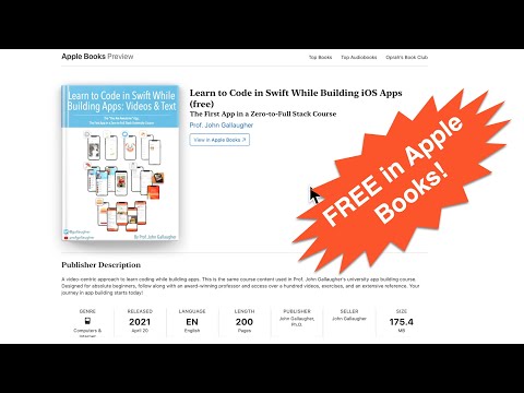 Free Book - Learn to Code in Swift While Building iOS Apps!