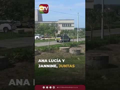 👀 ANA LUCÍA PINEDA Y JANNINE RUBIO, JUNTAS EN BARRANQUILLA
