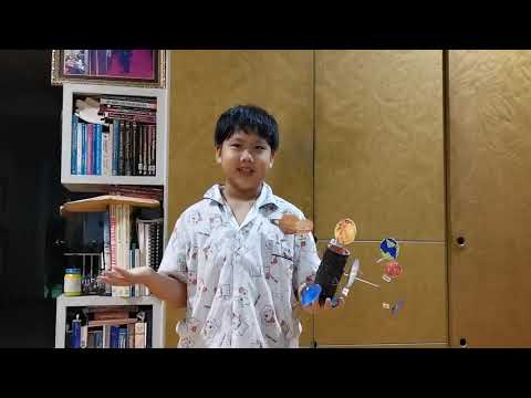 Solar system model which all planets can orbit around the sun... DIY by Oui.