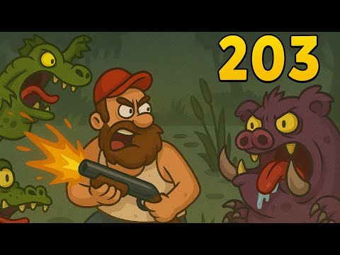 Swamp Attack 2 Level 203 Gameplay Walkthrough