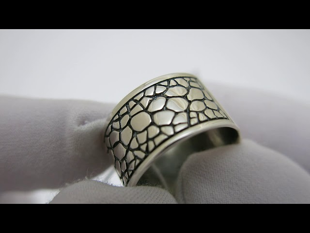 Срібна каблучка 222кю Відео огляд