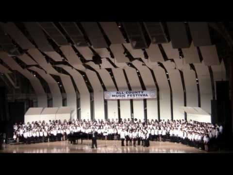 ALL COUNTY MUSIC FESTIVAL 2017 DIVISION II CHORUS  THE DUEL  THE GINGHAM DOG AND THE CALICO CAT