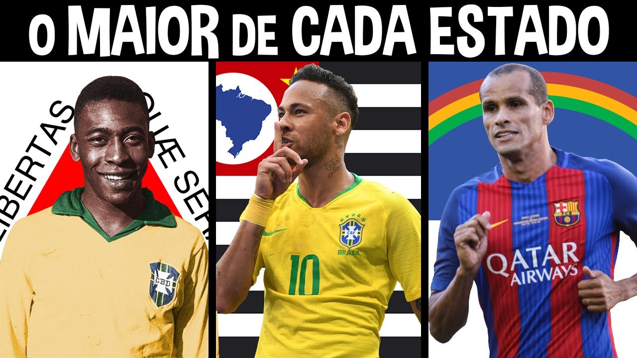 O MAIOR JOGADOR da HISTÓRIA DE CADA ESTADO!! #2
