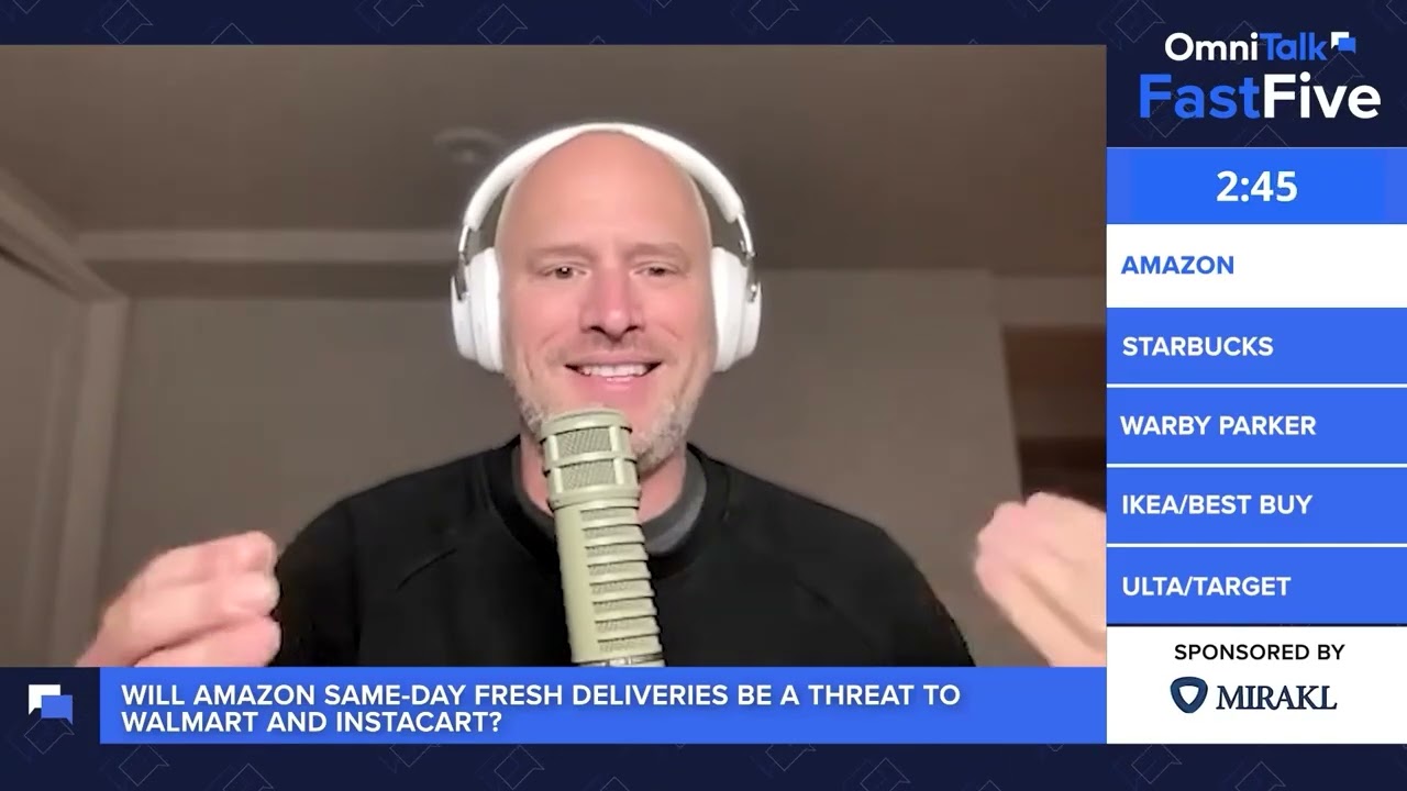 Why Amazon's Fresh Food Delivery Won't Kill Walmart (Yet) | Fast Five Shorts
