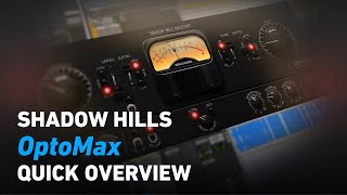 Video thumbnail for Shadow Hills OptoMax - Quick Overview | Plugin Alliance by Plugin Alliance