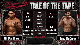 Gilbert Martinez vs. Troy McCune | DCS 109 | KO R2