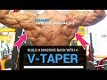 Position Intention Tension to build a massive back with a v-taper!