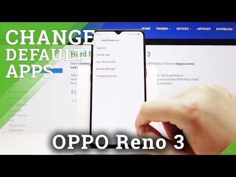 How to Customize Default Apps in OPPO Reno 3 – Change Default App Settings