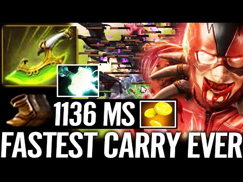 🔥 Fastest Carry Is Back - 1136MS Max Electric Mjollnir + Swift Blink Bloodseeker 100% WTF Dota 2 Pro
