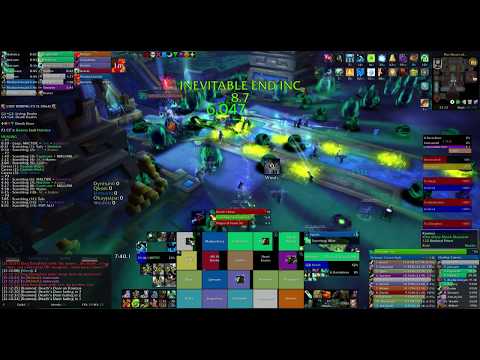 The Misty Moon Massive vs. King Rastakhan (Mythic) - Restoration Shaman PoV