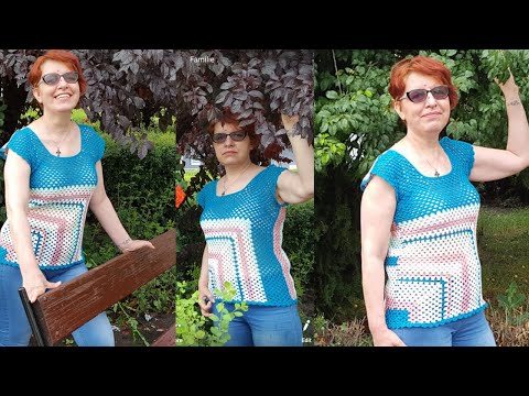 Cum crosetam bluza Claudia - PARTEA I - pas cu pas